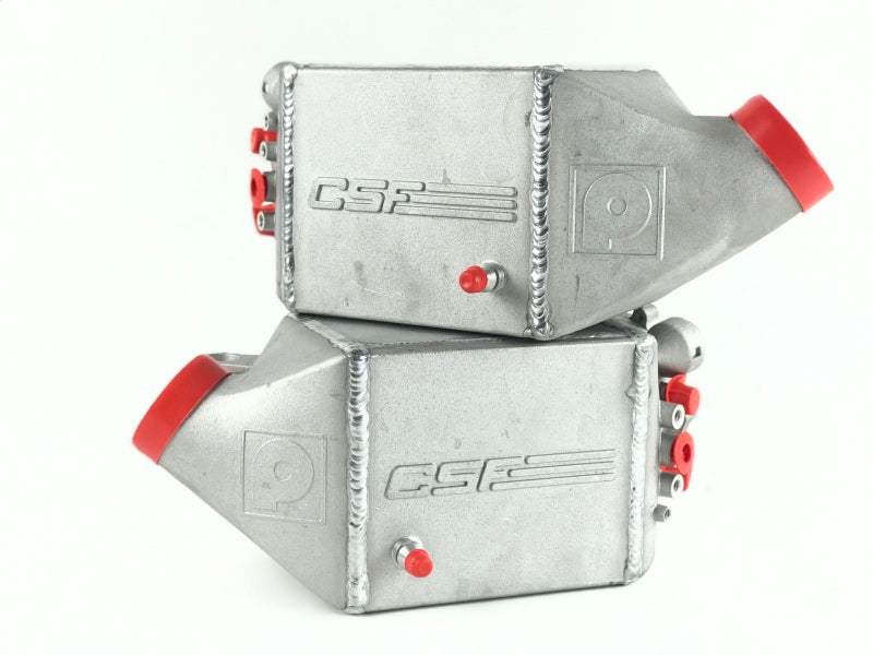 CSF 12-16 BMW M5 (F10) / 12-18 BMW M6 (F06/F12/F13) Twin Charge-Air-Cooler Set - Raw Finish - GTR Auto