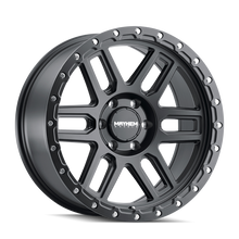 Load image into Gallery viewer, Mayhem 8304 Delta 17x9 / 5x127 BP / -12mm Offset / 78.1mm Hub Matte Black Wheel - GTR Auto