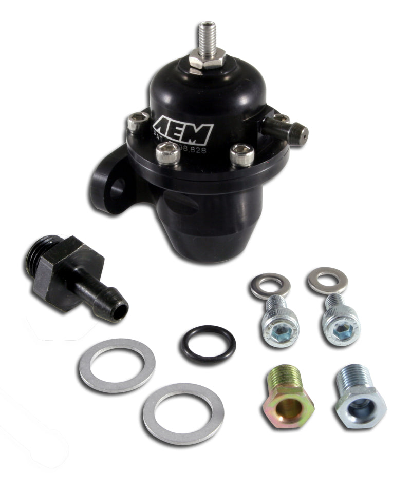 AEM 94-01 Acura Integra / 90-93 Honda Accord / 92-95 Honda Civic / 99-00 Honda Civic Black Adjustabl - GTR Auto