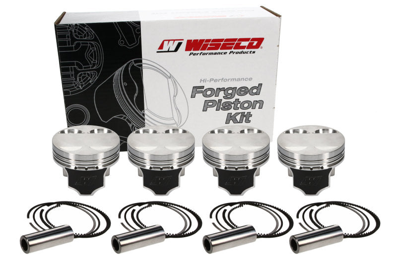 Wiseco Honda / Acura B series Flat Top 10.5:1 Piston Shelf Stock Kit - GTR Auto