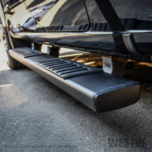 Load image into Gallery viewer, Westin 19-22 Chevrolet Silverado 1500 DC (Excl. 2019 LD/Limited) R7 Nerf Step Bars - Black - GTR Auto