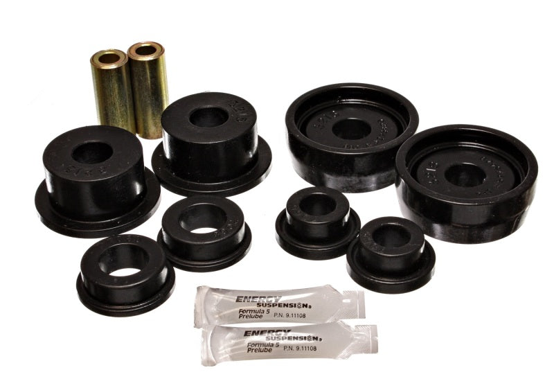 Energy Suspension 84-87 Honda Civic/CRX Black Rear Control Arm Bushing Set (Includes Trailing Arm Bu - GTR Auto