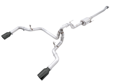 Load image into Gallery viewer, AWE Tuning 0FG 21+ Ford F150 Dual Split Rear Cat-Back Exhaust- 5in Diamond Black Tips