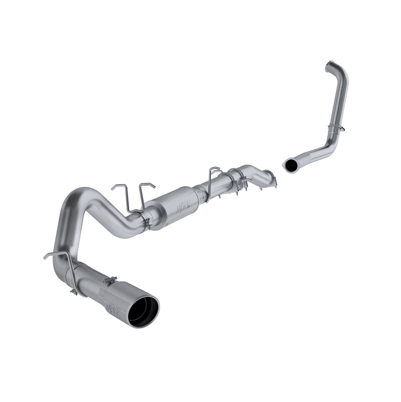 MBRP 2003-2007 Ford F-250/350 6.0L EC/CC Turbo Back Single Side (Stock Cat) - GTR Auto