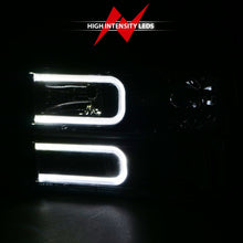 Load image into Gallery viewer, ANZO 88-98 Chevrolet C1500 Crystal Headlights w/ Light Bar Black Housing w/ Signal Side Markers 8Pcs - GTR Auto