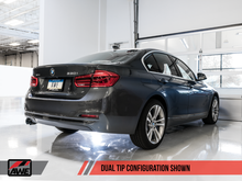Load image into Gallery viewer, AWE Tuning BMW F3X 28i / 30i Touring Edition Axle-Back Exhaust Single Side - 80mm Black Tips - GTR Auto