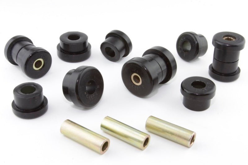 Whiteline Plus 88-00 Honda Civic / 88-9/95 CRX Rear Control Arm - Lower Inner & Outer Bushing Kit - GTR Auto
