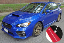 Load image into Gallery viewer, Rally Armor 15-21 Subaru WRX/STI Red UR Mud Flap w/White Logo - GTR Auto