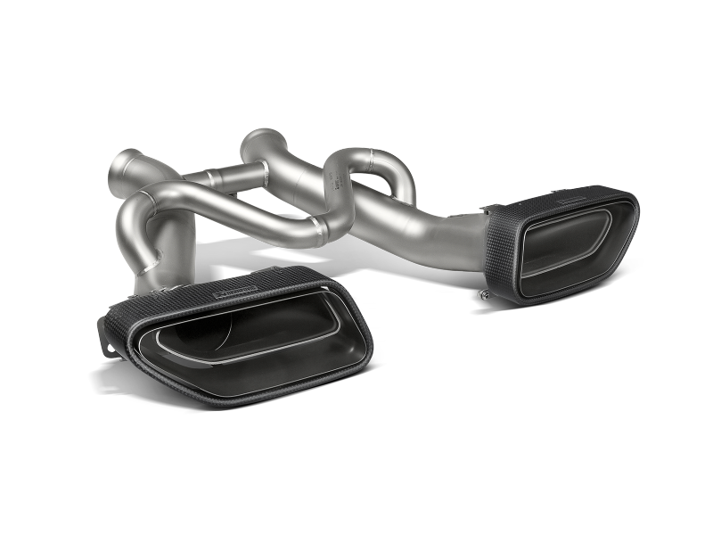 Akrapovic 14-17 McLaren 650S/650S Spyder Slip-On Line (Titanium) w/ Carbon Tips - GTR Auto