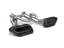 Load image into Gallery viewer, Akrapovic 14-17 McLaren 650S/650S Spyder Slip-On Line (Titanium) w/ Carbon Tips - GTR Auto