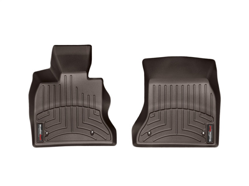 WeatherTech 2010-2016 BMW 5-Series GT Front FloorLiner - Cocoa - GTR Auto