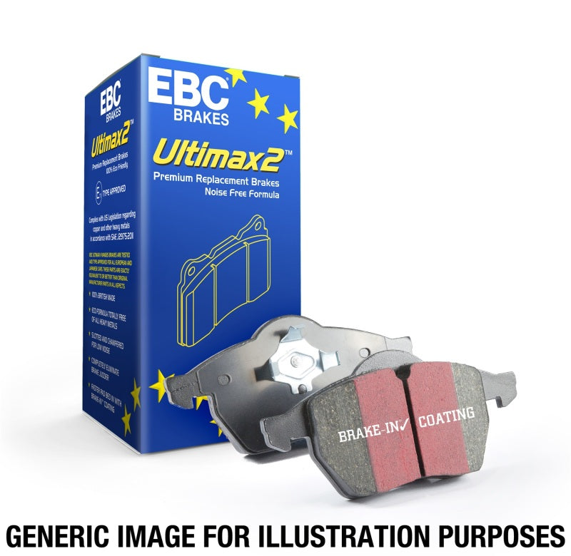 EBC 92-95 Hyundai Elantra 1.6 Ultimax2 Front Brake Pads UD449