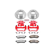 Load image into Gallery viewer, Power Stop 99-00 Ford F-350 Super Duty Rear Z36 Truck&amp;Tow Kit w/Cals