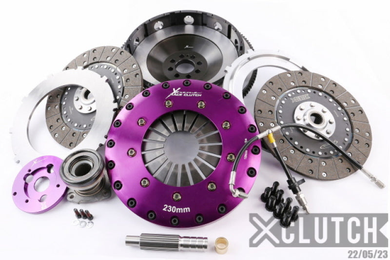 XClutch 09-20 Nissan 370Z Touring Sport 3.7L 9in Twin Solid Organic Clutch Kit - GTR Auto
