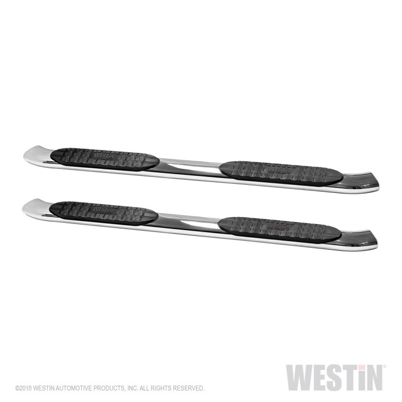 Westin 19-20 Ram 1500 Crew Cab PRO TRAXX 5 Oval Nerf Step Bars - Stainless Steel - GTR Auto