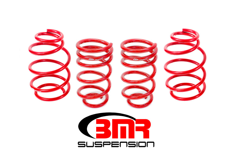 BMR 10-15 5th Gen Camaro V8 Lowering Spring Kit (Set Of 4) - Red - GTR Auto