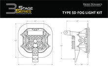 Load image into Gallery viewer, Diode Dynamics SS3 Pro Type SD Kit ABL - White SAE Fog