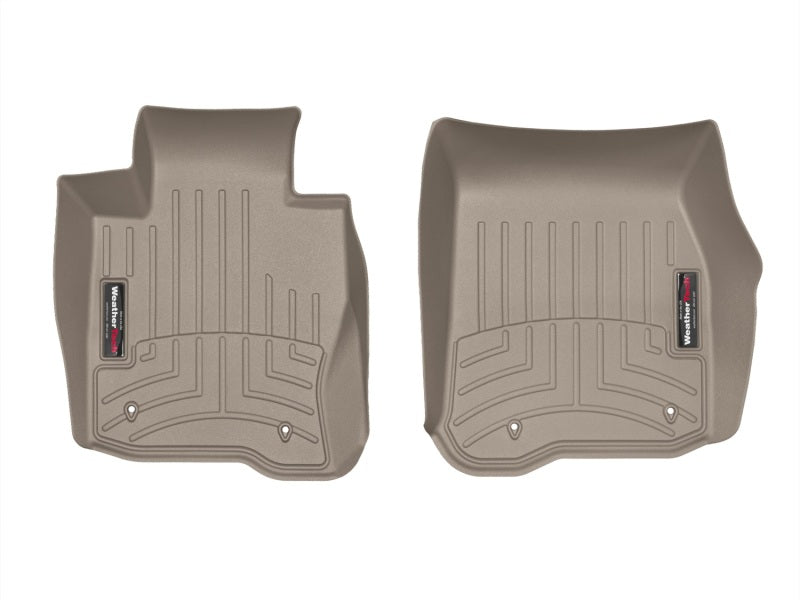 WeatherTech 14+ BMW 4-Series Front FloorLiner - Tan - GTR Auto