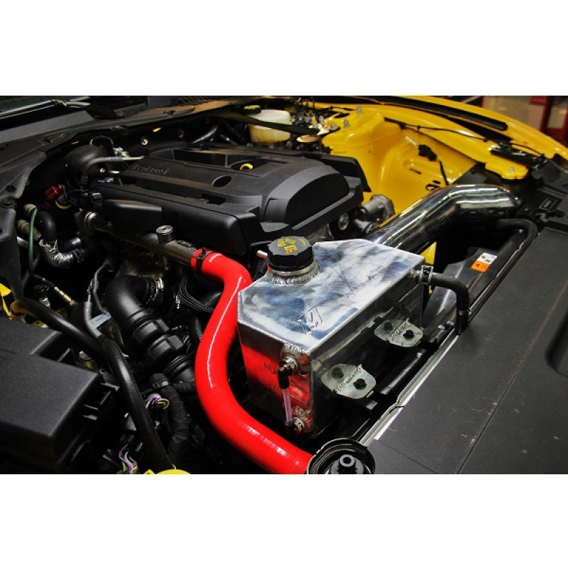 Mishimoto 2015 Ford Mustang EcoBoost / 3.7L / 5.0L  Aluminum Coolant Expansion Tank-Polished - GTR Auto