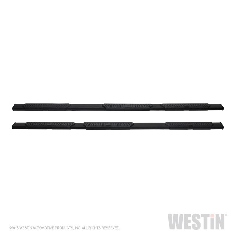 Westin 2019 Chevrolet Silverado/Sierra 1500 Crew Cab (5.5ft) R5 Modular Nerf Step Bars - Black - GTR Auto