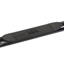 Load image into Gallery viewer, Westin 2014-2018 Chevy Silverado 1500 Dbl Cab (Body Mount) Platinum 4 Oval Nerf Step Bars - Black - GTR Auto