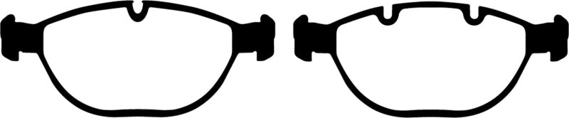 EBC 02-04 BMW X5 4.6 Redstuff Front Brake Pads - GTR Auto