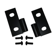 Load image into Gallery viewer, Rugged Ridge 76-06 Jeep CJ / Jeep Wrangler Black Lower Door Hinge Brackets - GTR Auto