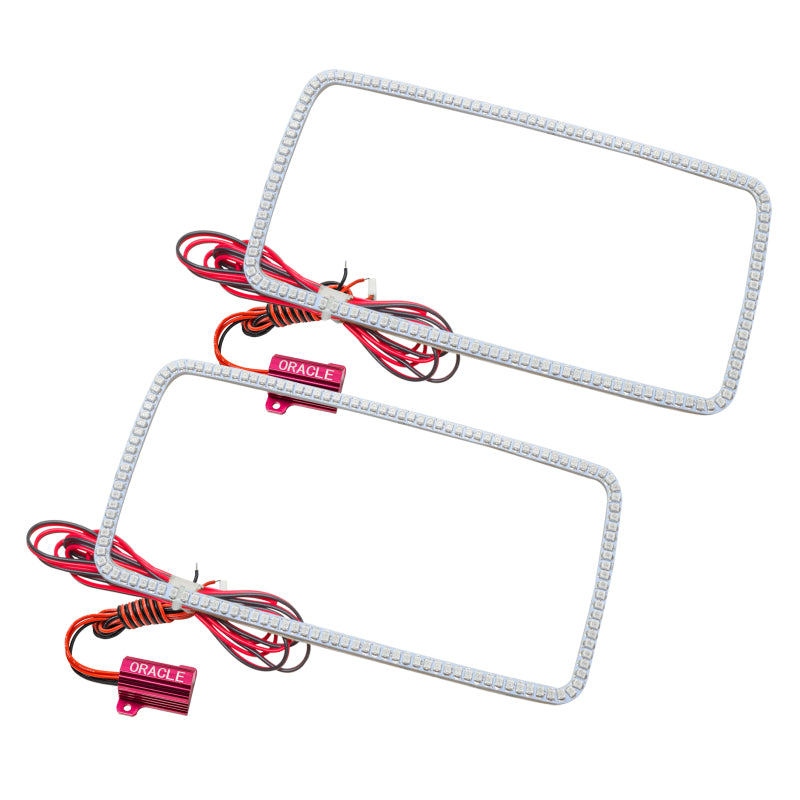 Oracle Chevrolet Silverado 07-13 LED Fog Halo Kit - White - GTR Auto