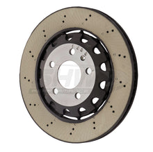 Load image into Gallery viewer, SHW 18-20 Audi RS5 2.9L (Excl Ceramic Brakes) Rear Drilled &amp; Dimpled LW Brake Rotor (8W0615601G)