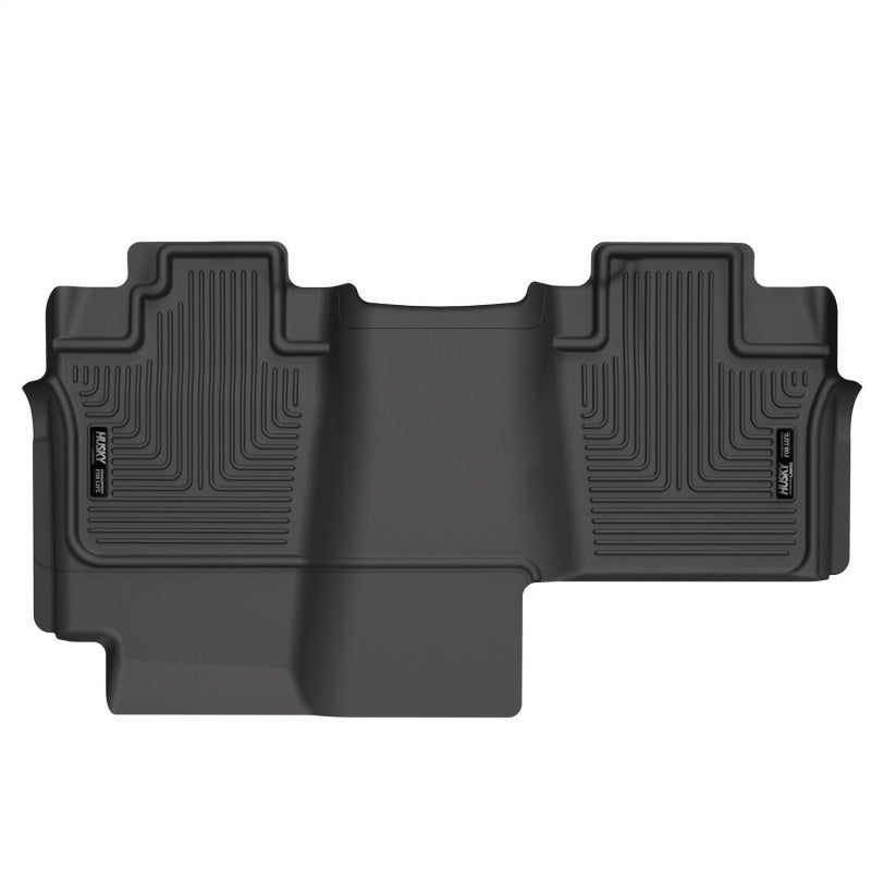 Husky Liners 04-08 Ford F-150 SuperCrew Cab Pickup 2nd Row Floor Liner (Black) - GTR Auto