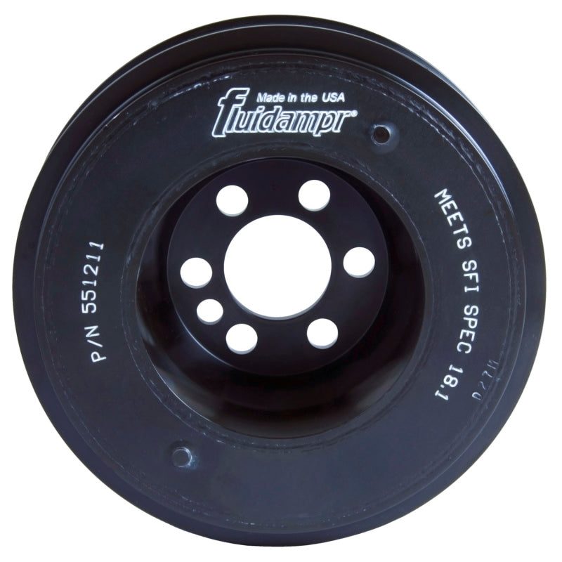 Fluidampr VW 06-08 2L FSI Motor (6 bolt hole mounting) Steel Internally Balanced Damper - GTR Auto