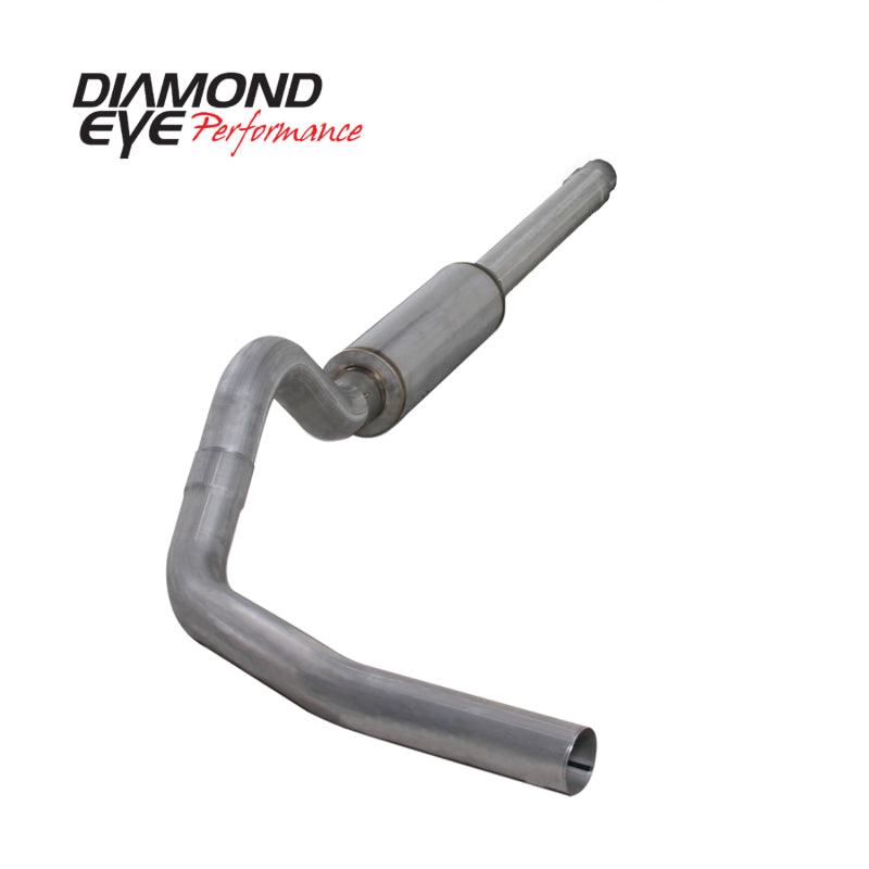 Diamond Eye KIT 4in Catback Single AL: 94-97 FORD 7.3L F250/F350 PWRSTROKE - GTR Auto