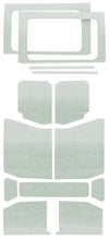Load image into Gallery viewer, DEI 18-23 Jeep Wrangler JL 4-Door Boom Mat Complete Headliner Kit - 13 Piece - White - GTR Auto