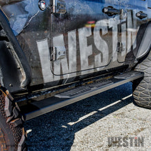 Load image into Gallery viewer, Westin 18-22 Jeep Wrangler JLU 4dr R5 Nerf Step Bars - Tex. Blk - GTR Auto