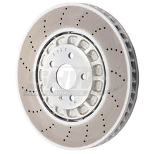 Load image into Gallery viewer, SHW 2022 Audi RS3 2.5L Front Cross-Drilled Lightweight Brake Rotor (4M0615301BJ)