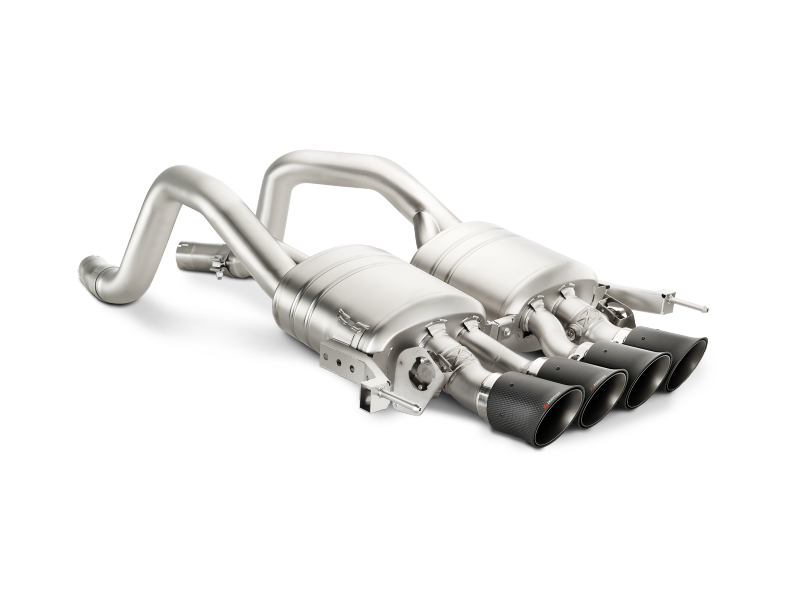Akrapovic 14-17 Chevrolet Corvette Z06 (C7) Slip-On Line (Titanium) w/ Carbon Tips - GTR Auto