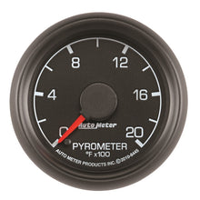 Load image into Gallery viewer, Autometer Factory Match Ford 52.4mm Full Sweep Electronic 0-2000 Deg F EGT/Pyrometer Gauge - GTR Auto