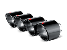 Load image into Gallery viewer, Akrapovic 06-13 Chevrolet Corvette ZO6/ZR1 (C6) Tail Pipe Set (Carbon 115 mm) - GTR Auto