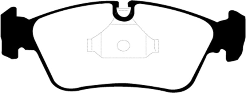 EBC 99-02 BMW Z3 2.5 Greenstuff Front Brake Pads - GTR Auto