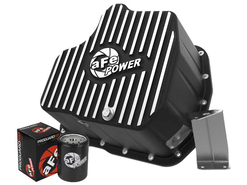 AFE Pro Series Deep Engine Oil Pan 01-10 GM Duramax V8-6.6L (td) - GTR Auto