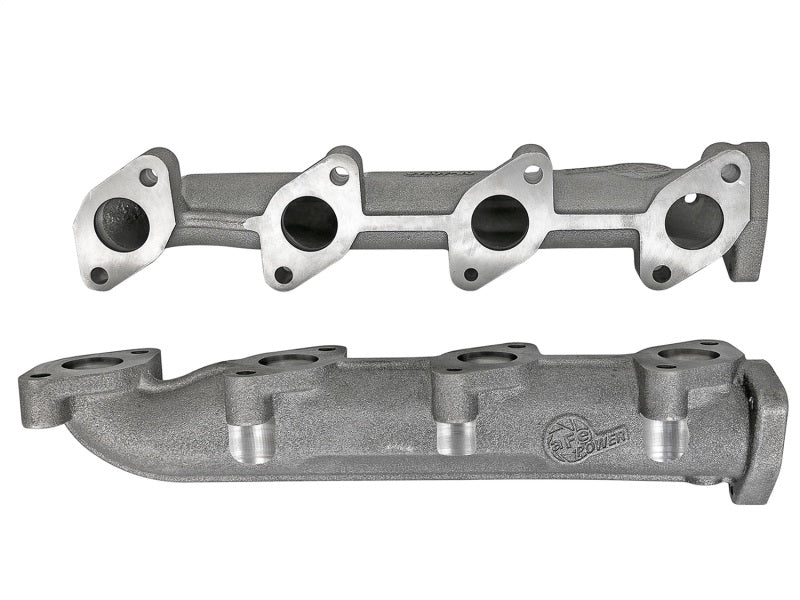 aFe BladeRunner Ported Ductile Iron Exhaust Manifold 08-10 Ford Diesel Trucks V8 6.4L (td) - GTR Auto