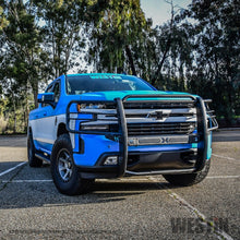 Load image into Gallery viewer, Westin 19-21 Chevy 1500 Sportsman X Grille Guard - Textured Black (Excl. 2019 Silverado LD) - GTR Auto