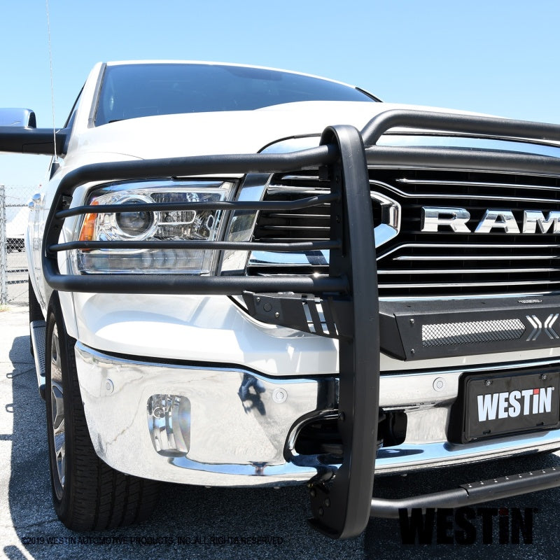 Westin 19-21 Ram 1500 Classic (Excl Rebel) Sportsman X Grille Guard - Textured Black - GTR Auto