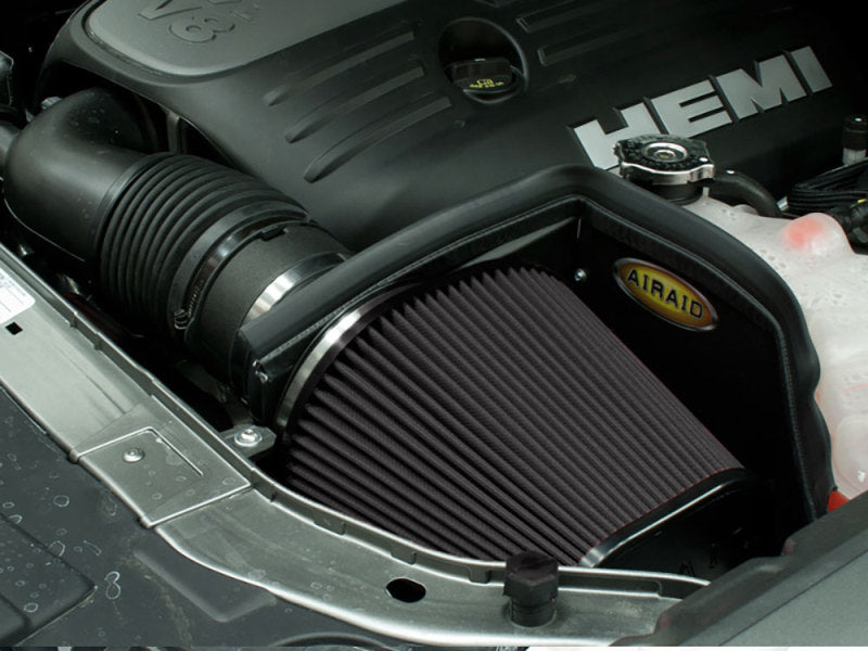 Airaid 11-13 Dodge Charger/Challenger 3.6/5.7/6.4L CAD Intake System w/o Tube (Dry / Black Media) - GTR Auto