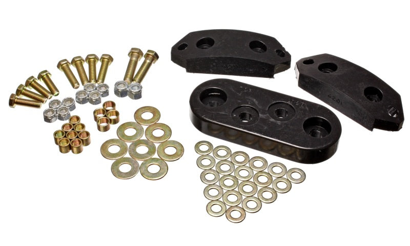 Energy Suspension 61-73 VW Beetle/70-73 Super Beetle Black Motor and Trans Mount Bushings (Inc H/W) - GTR Auto