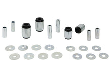 Load image into Gallery viewer, Whiteline Plus 02-09 Lexus GX470 / 06+ Toyota FJ Cruiser Fr C/A - Lwr Inner Front &amp; Rear Bushing Kit - GTR Auto