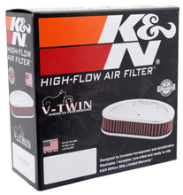 Load image into Gallery viewer, K&amp;N Textured Black Replacement Air Filter 2015 Harley-Davidson XG500 Street