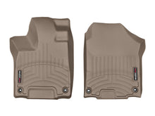 Load image into Gallery viewer, WeatherTech 2016+ Honda Pilot Front FloorLiner - Tan