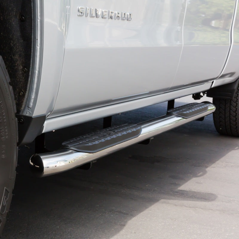 Westin 2014-2018 Chevy Silverado 1500 Crew Cab PRO TRAXX 5 Oval Nerf Step Bars - SS - GTR Auto