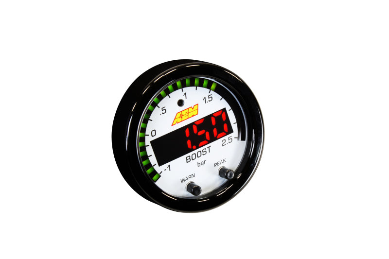 AEM X-Series Boost Pressure -30inHg 35psi Gauge - GTR Auto